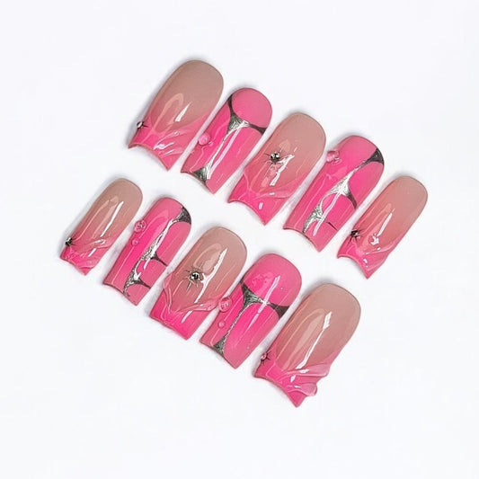 Bubble Gum Press Ons